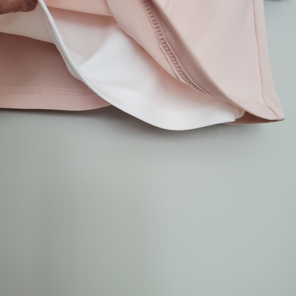 Calvin Klein Blush Color Block Top - Picture 8 of 10